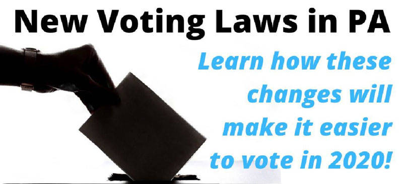Banner Image for ONLINE EVENT: Lecture: Changes in PA Voting & Census Information